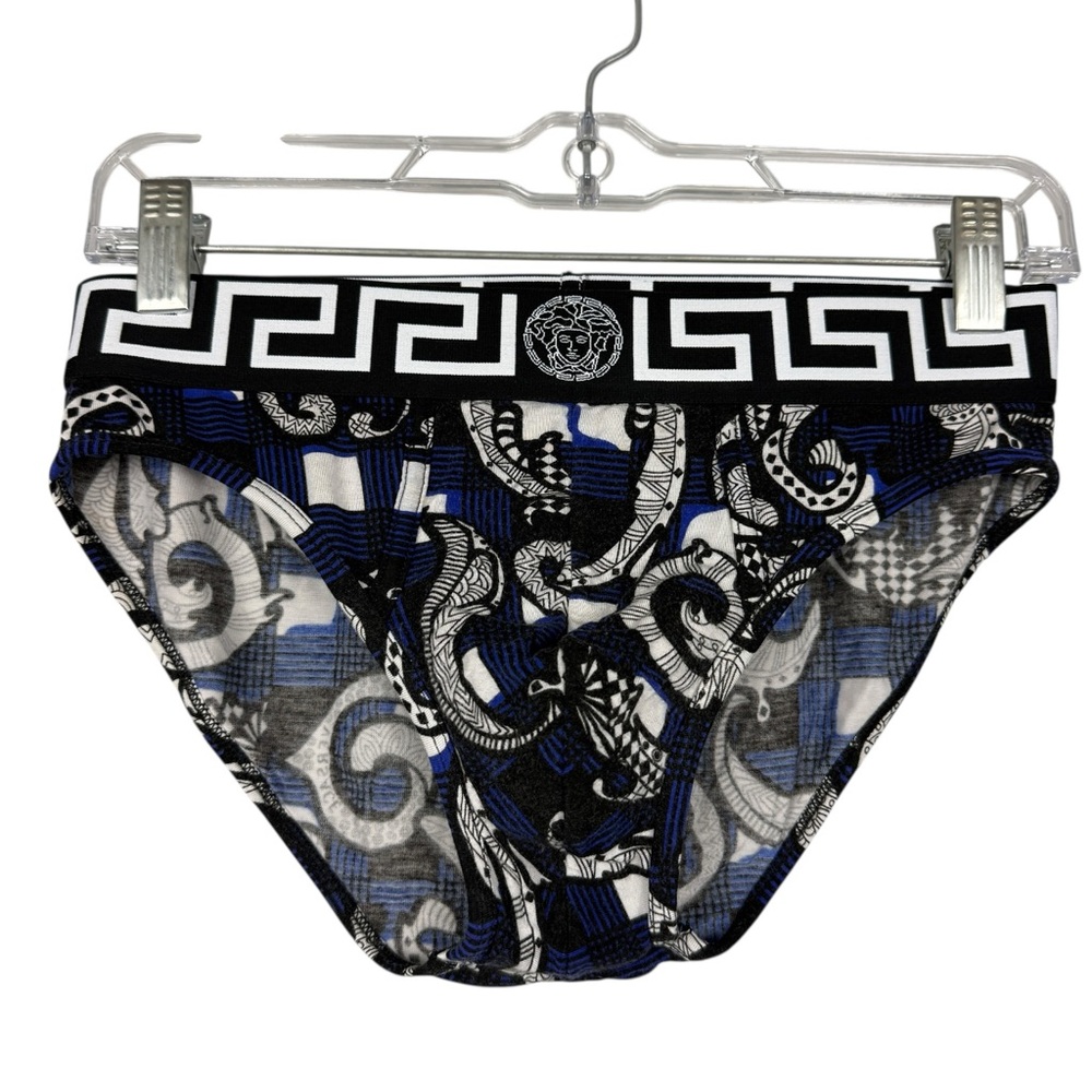Versace Printed Pattern Logo Underwear Briefs - image 2